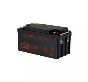 Акумуляторна батарея CSB GPL12650, 12V 65Ah (350х166х174мм), Q1
