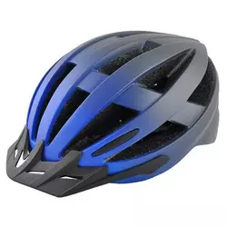 Велосипедный шлем GREY'S синий-черный мат., L