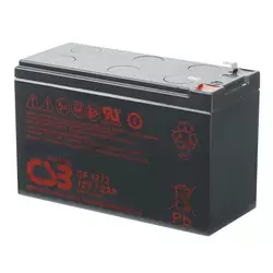 Акумуляторна батарея CSB GP1272F2, 12V 7,2Ah (25W) (151х65х100мм) 1.9кг Q10/420