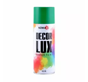 Акриловая краска глянцевая зеленая мята NOWAX Decor Lux (6029) 450мл