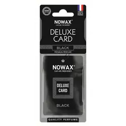 Ароматизатор целлюлозный 6 г Nowax Delux Card Black (NX07733)