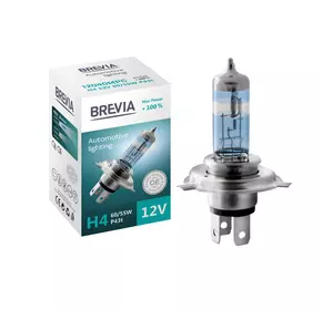 Галогеновая лампа BREVIA H4 MAX POWER +100% 12040MPC