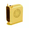 Тепловентилятор спіральний JIEBO-N8, 500W, жовтий, Box
