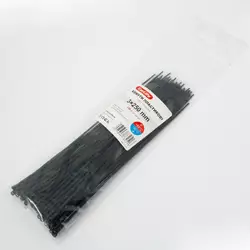 Хомуты пластиковые CARLIFE 3.0x250 мм Черные