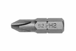 Биты PH2, 25 мм, сталь S2, 5 шт. (HT1S302)