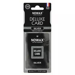 Ароматизатор целлюлозный 6 г Nowax серія Delux Card Silver (NX07732)
