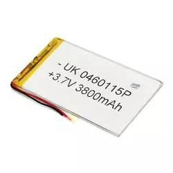 Літій-полімерний акумулятор 4*60*115mm 3,7V (Li-ion 3.7В 3500мА·год)