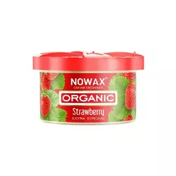 Ароматизатор повітря Nowax серія Organic - Strawberry (18шт/уп)