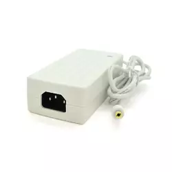 Імпульсний адаптер живлення 12В 5А (60Вт) штекер 5.5/2.5 + кабель живлення(чорний), довжина 1м, Q50, White