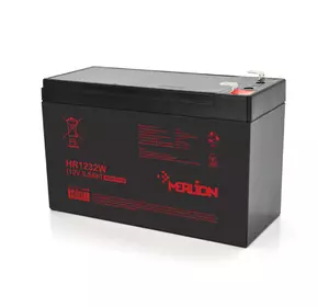 Аккумуляторна батарея MERLION HR1232W, 12V 9,5Ah  ( 151 х 65 х 94 (100) )