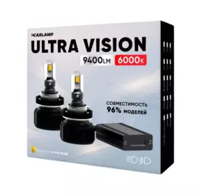 CarLamp Ultra Vision H13 UVH13 9400 Lm 6000 K