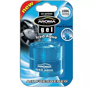 Ароматизатор Aroma Car Gel Iced Aqua Холодная вода