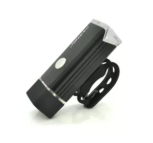 Ліхтарик велосипедний MC-QD001, 4 режими, вбудований акумулятор, кабель, BOX