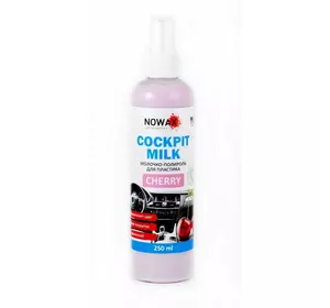 Молочко-полироль для пластика NOWAX Black Cockpit Milk Cherry 250 мл (NX25227)