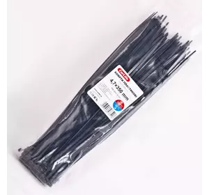Хомуты пластиковые CARLIFE 4,8x350 мм Черные