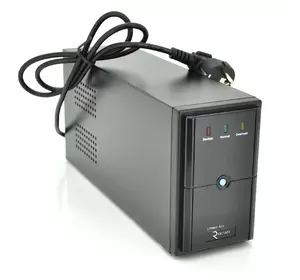 ДБЖ Ritar E-RTM800 (480W) ELF-L, LED, AVR, 2st, 2xSCHUKO socket, 1x12V9Ah, metal Case Q4 (370*130*210)  5,8кг (310*85*140)