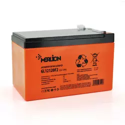 Акумуляторна батарея MERLION GL12120F2 12 V 12 Ah ( 150 x 98 x 95 (100) ) Orange Q6/252
