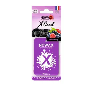 Ароматизатор на зеркало NOWAX X Card Wildberry (NX07539)