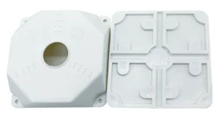 Монтажна коробка для камер CamBoxWC 130х130х50мм біла, пластик