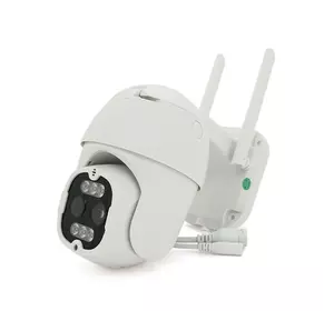 4+4Мп Wi-Fi відеокамера з двома об'єктивами вулична SD/картка PiPo PP-IPC33D4MP20 PTZ 2.8mm ICSee