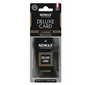 Ароматизатор целлюлозный 6 г Nowax Delux Card Legend (NX07730)