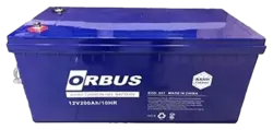 Акумуляторна батарея ORBUS CG12200  GEL 12 V 200 Ah  (522 х 238 х 222) Black Q1/24