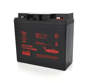 Акумуляторна батарея MERLION HR1270W, 12V 20Ah (181 х 77 х 167 (167)), Q4