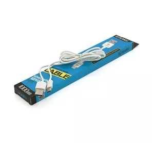 Кабель iKAKU XUANFENG charging data cable for Type-C, White, довжина 1м, 2,1А, BOX
