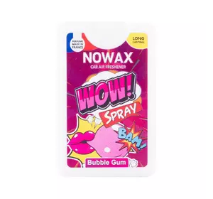 Ароматизатор повітря Nowax серія WOW Spray 18 ml - Bubble Gum