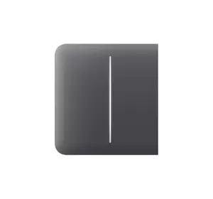 Бічна кнопка для двоклавішного вимикача Ajax SideButton (2-gang) graphite