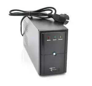 ДБЖ Ritar E-RTM850 (510W) ELF-L, LED, AVR, 2st, 2xSCHUKO socket, 1x12V9Ah, metal Case  Q4 (370*130*210)  5,8кг (310*85*140)