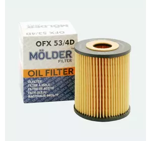 Масляный фильтр MOLDER аналог WL7294/OX163/DE/HU820X (OFX53/4D)