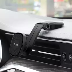 Автодержатель Hoco CA61 Kaile center console Magnetic in-Car holder Black (CA61)