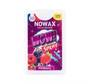 Ароматизатор повітря Nowax серія WOW Spray 18 ml - Wildberry