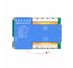 BMS плата Changfa LiFePO4 14.6V 4S 150A з контролем температури