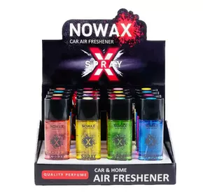 Набор ароматизаторов MIX №2 спрей 16 шт 50 мл Nowax X Spray (NX07772)