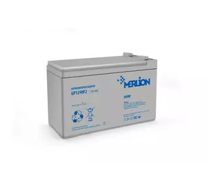 Акумуляторна батарея MERLION AGM GP1290F2 (06010) 12 V 9 Ah (150 x 65 x 95 (100)) White Q10
