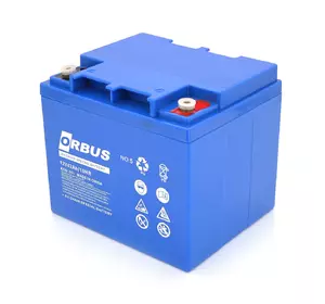 Акумуляторна батарея ORBUS EN-12-42 GEL 12V 42 Ah  (197 x 165 x 175) 14kg Q1/48