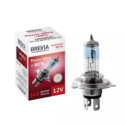 Галогеновая лампа BREVIA H4 POWER ULTRA +60% 12040PUC