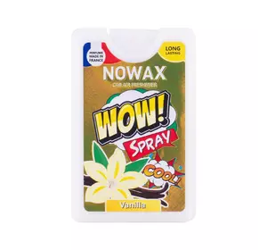 Ароматизатор повітря Nowax серія WOW Spray 18 ml - Vanilla