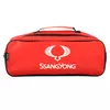 Сумка-органайзер в багажник красная полиэстер BELTEX SsangYong (SU23)