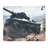 Килимок 180*220 тканинний World of Tanks, товщина 3 мм, колір Grey, Пакет