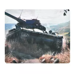 Килимок 180*220 тканинний World of Tanks, товщина 3 мм, колір Grey, Пакет