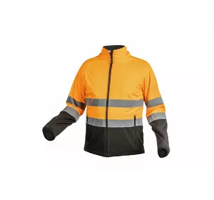 EXTER Куртка сигнальная SOFTSHELL оранжевая L (52) (HT5K336-L)