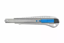 Нож алюминиевый с отламывающимся лезвием 18 мм (HT4C636)
