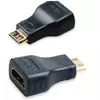 Перехідник mini HDMI (тато) -HDMI (мама), Q100