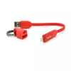 Кабель iKAKU KSC-324 JIANCHONG fast charging data cable (TYPE-C to Lightning), Red, довжина 0.2м, 3,2А, BOX Кабель iKAKU KSC-324 JIANCHONG fast charging data cable (TYPE-C to Lightning), Red, довжина 0.2м, 3,2А, BOX