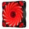 Кулер корпусний 12025 DC sleeve fan 3pin + 2pin - 120 * 120 * 25мм, 12V, 1100об / хв, 15LED, Red Кулер корпусний 12025 DC sleeve fan 3pin + 2pin - 120 * 120 * 25мм, 12V, 1100об / хв, 15LED, Red