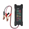 Тестер для акумуляторних батарей BM-410 + крокоділли, 12V, LED Тестер для акумуляторних батарей BM-410 + крокоділли, 12V, LED