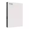 Акумуляторна батарея V-TAC SLIM VT-48160 LiFePO4 51,2V 160Аh 7.64kWh,(100/100A) 600x830x111mm, 80kg Акумуляторна батарея V-TAC SLIM VT-48160 LiFePO4 51,2V 160Аh 7.64kWh,(100/100A) 600x830x111mm, 80kg